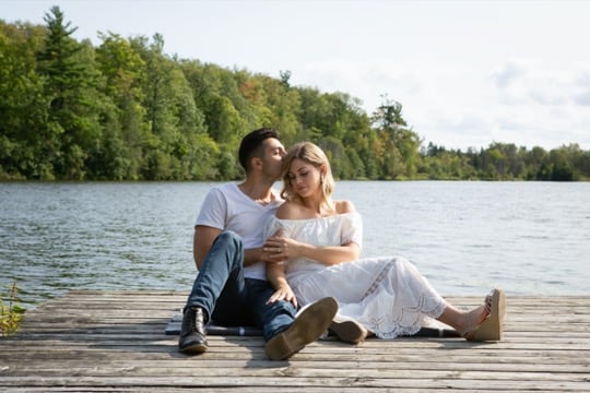 Engagement Session at the Seneca College King Campus